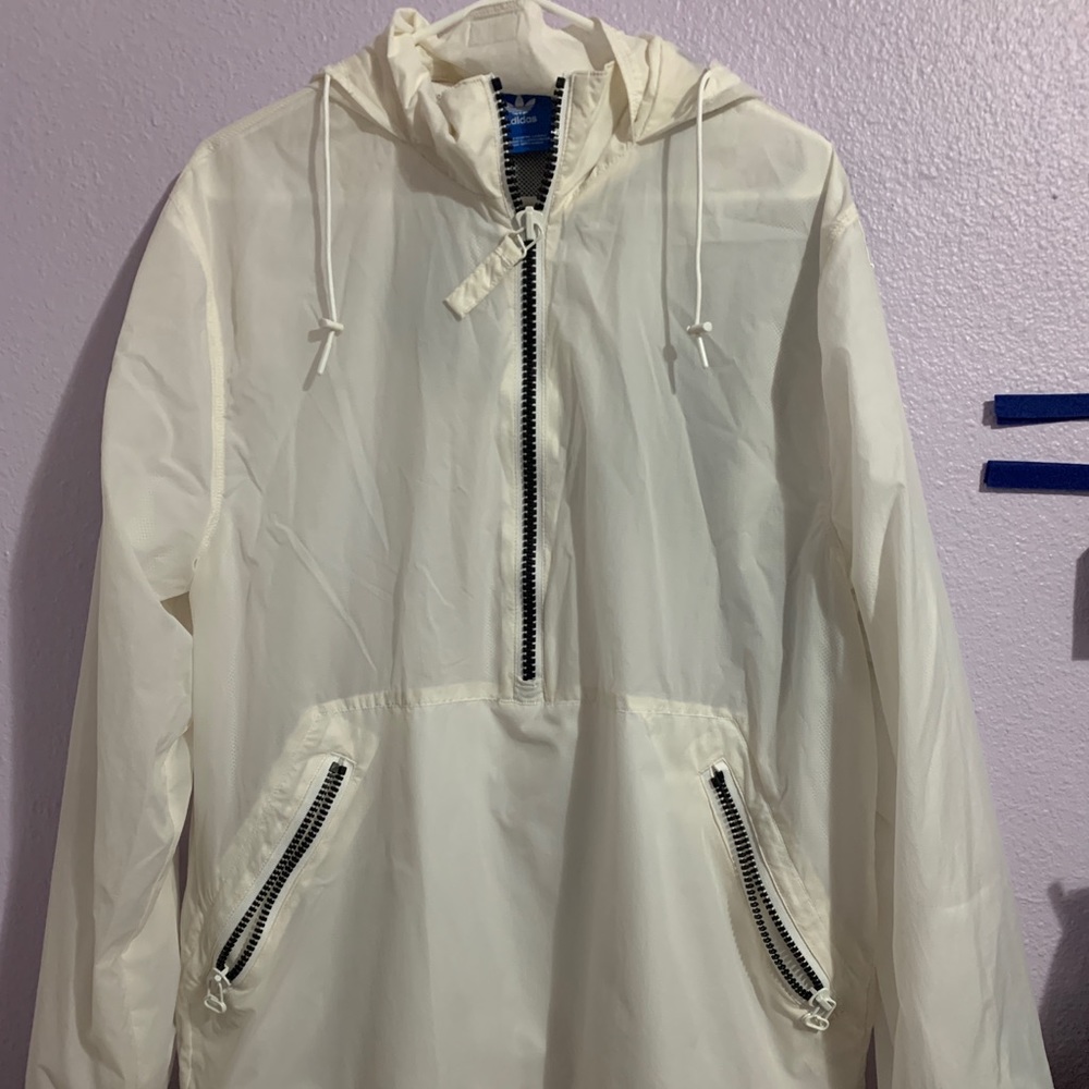 White Adidas Jacket